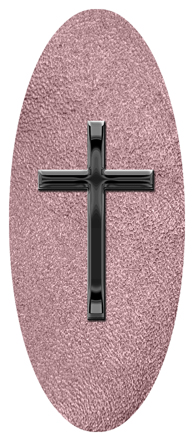 Black Single Cross Shimmer Orchid